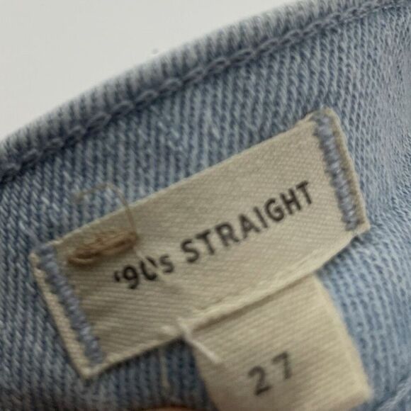 MADEWELL Jeans Women 27 The '90s Straight Ward Wash High Rise NO649 - Picture 15 of 16
